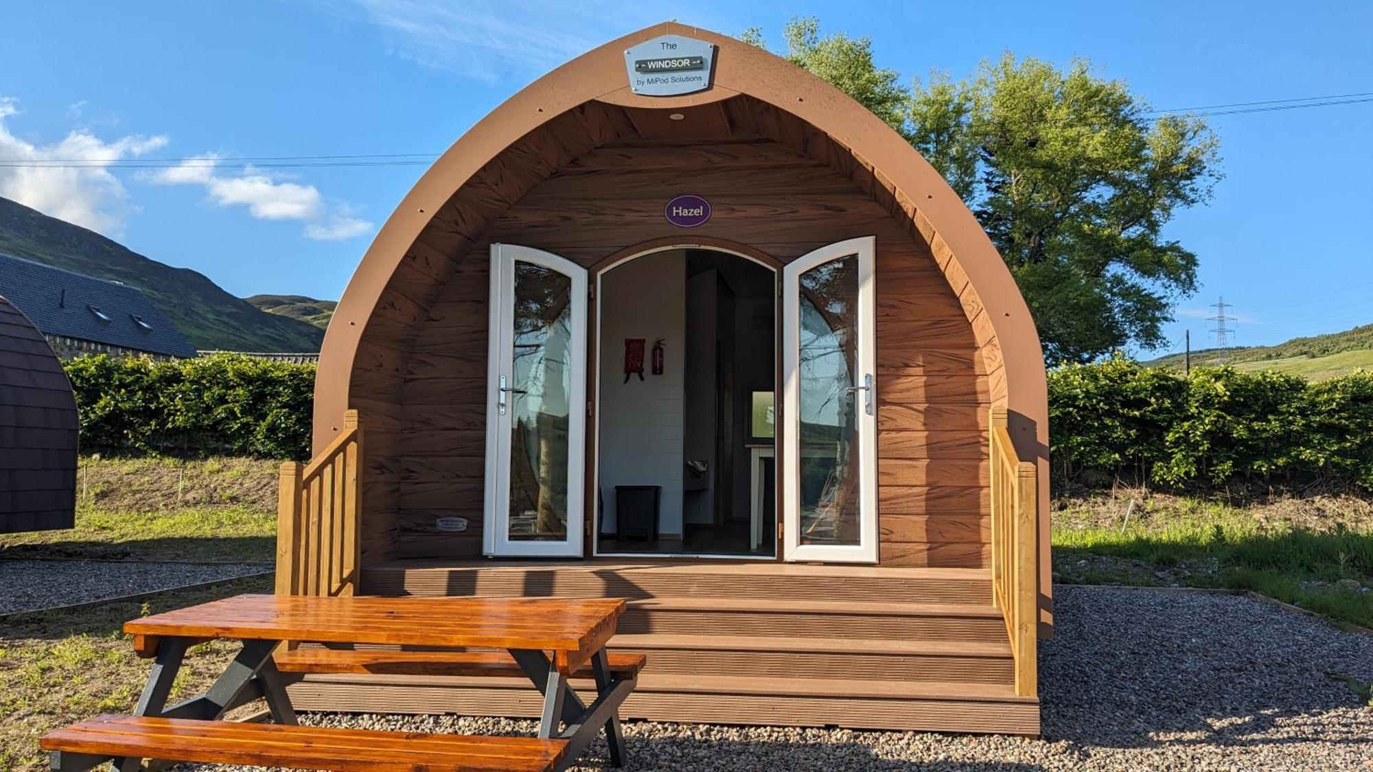 Glengoulandie Glamping Pods Hotel Exterior photo